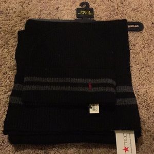 Polo Ralph Lauren hat and scarf